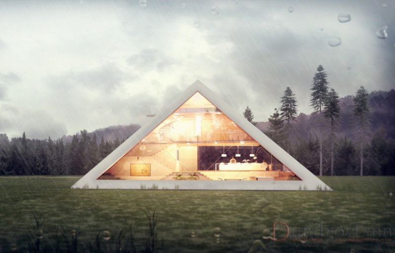 Сонирхолтой шийдэл “Пирамид байшин”