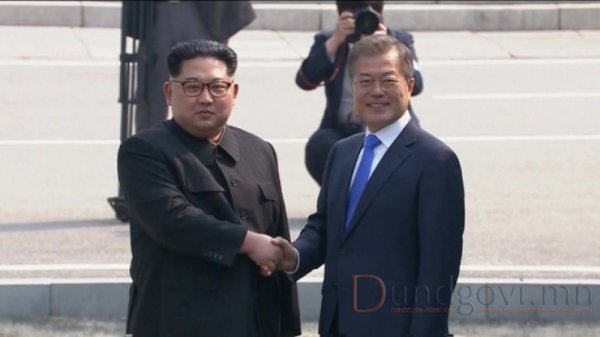 Хоёр Солонгосын удирдагчдын түүхэн уулзалт эхэлж байна