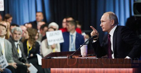 “ОХУ-д эргэлт хэрэгтэй”: хэвлэлийн том хурлын үеэр хийсэн Путины гол мэдэгдлүүд